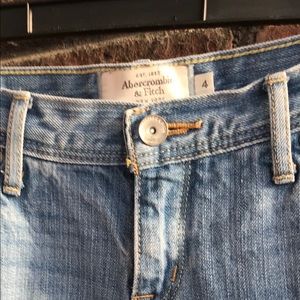 Abercrombie distressed denim